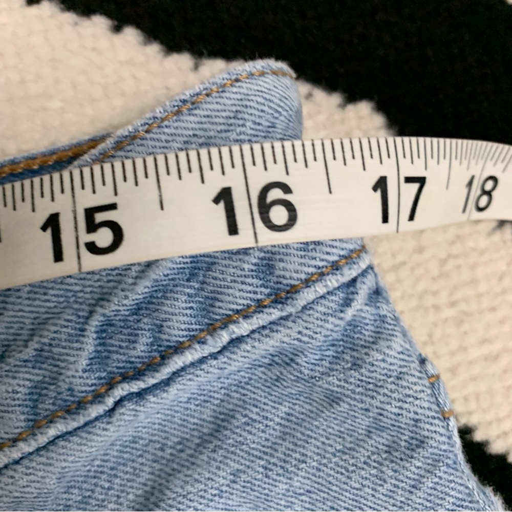 Levi's 501 Ct Custom Tapered Button Fly Jeans Blu… - image 5